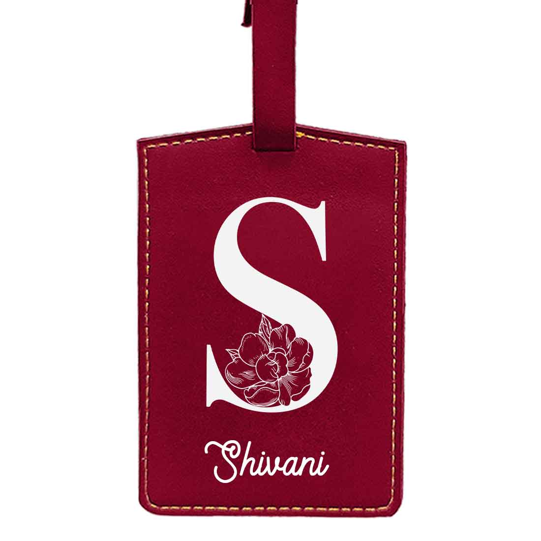 Custom Name on Passport Cover Holder Faux Leather Covers for Passports - Initial Name - Image 38