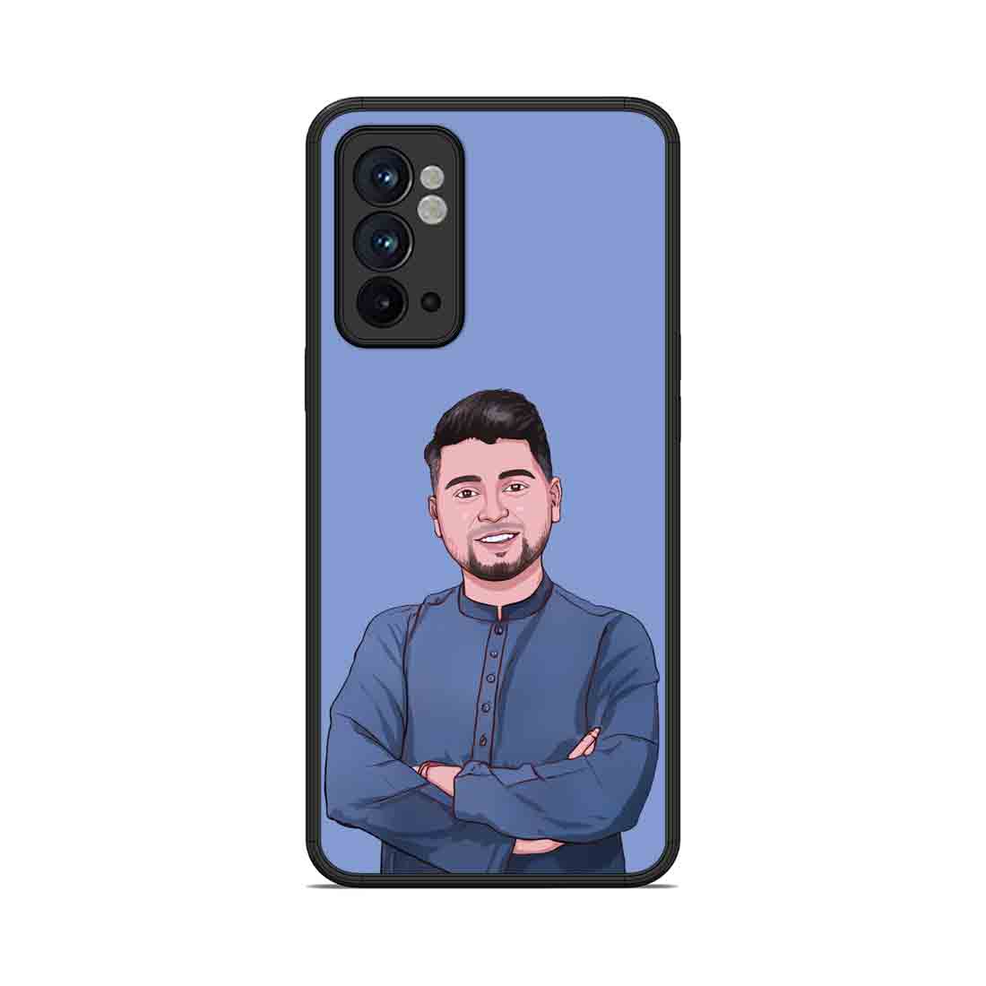 Custom Oneplus 9RT Phone Cover with Photo Designer Back Cover - Cartoonify From Photo - Image 2