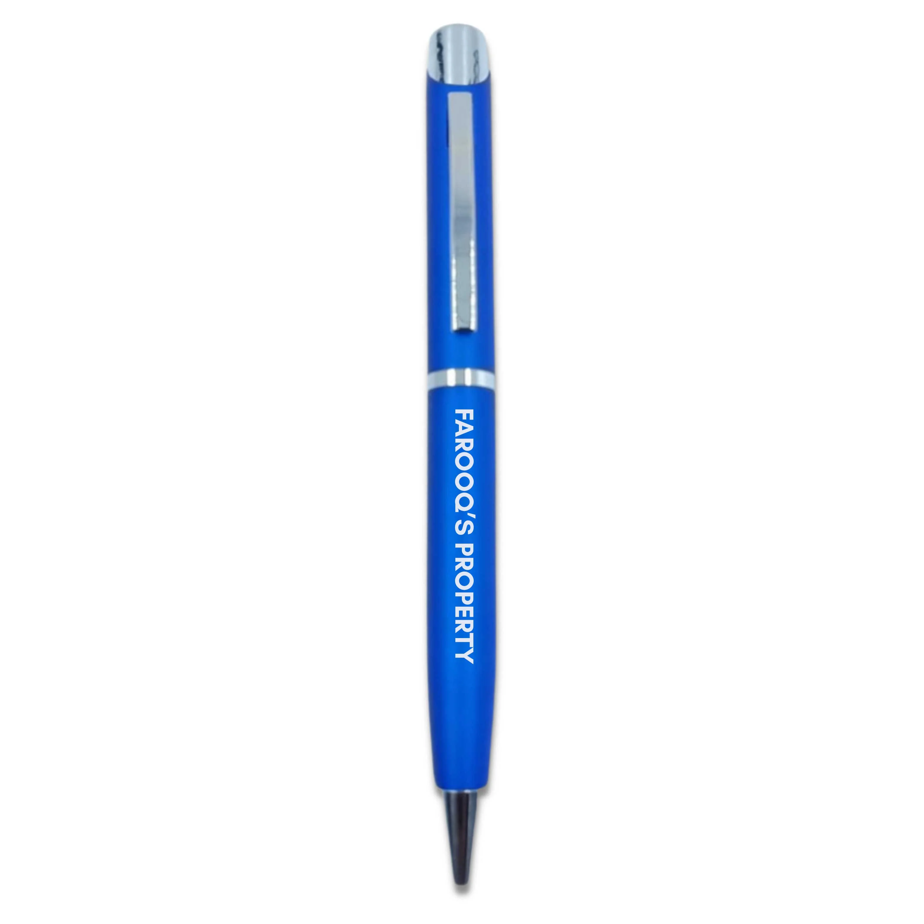 Custom Pen With Name Engraved Promotional Pens Corporate Gifts (Blue) - Add Name - Image 3