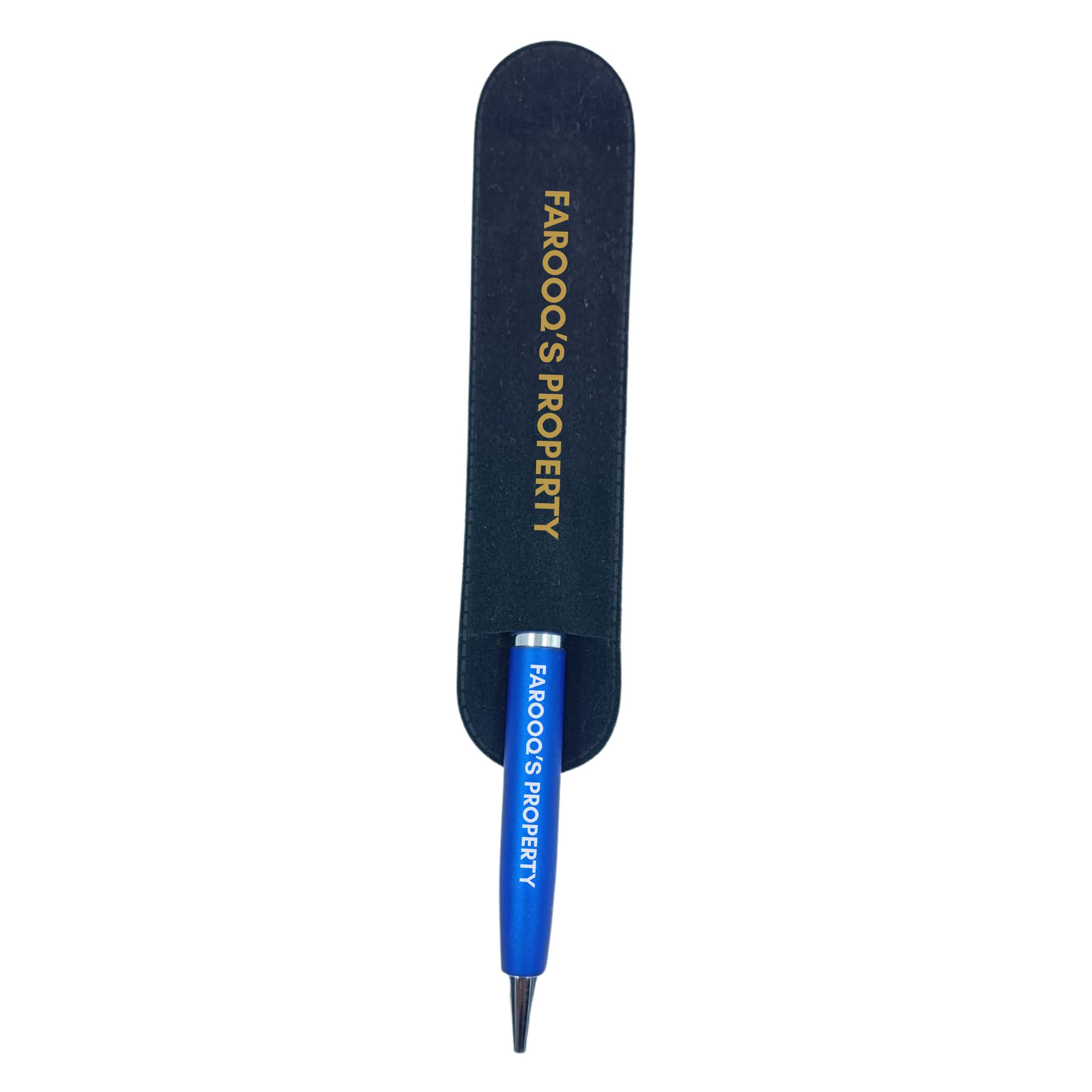 Custom Pen With Name Engraved Promotional Pens Corporate Gifts (Blue) - Add Name - Image 4