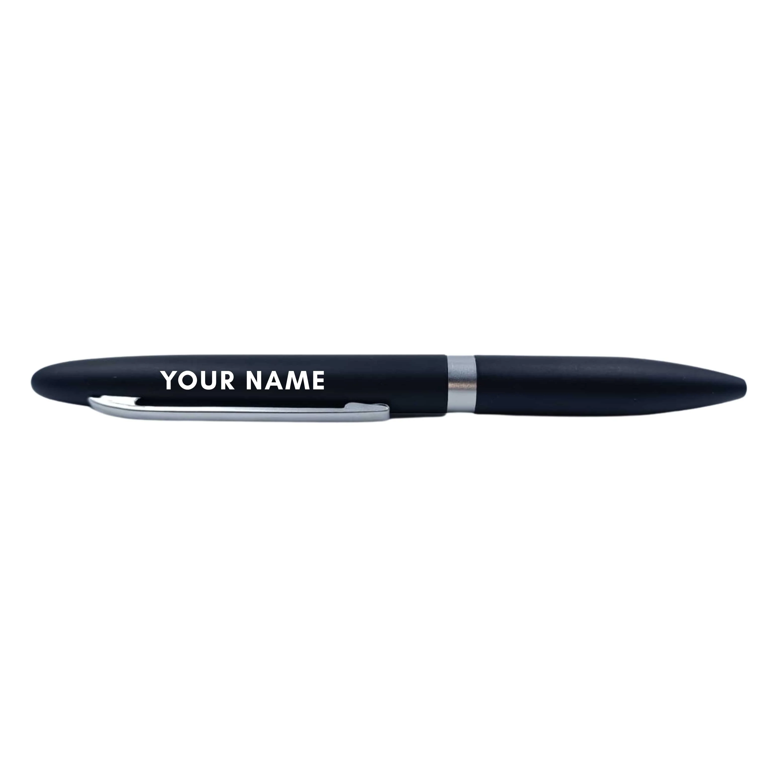 Custom Printed Pens Engraved Gift for Boss Office Colleagues (Black) - Add Name - Image 4