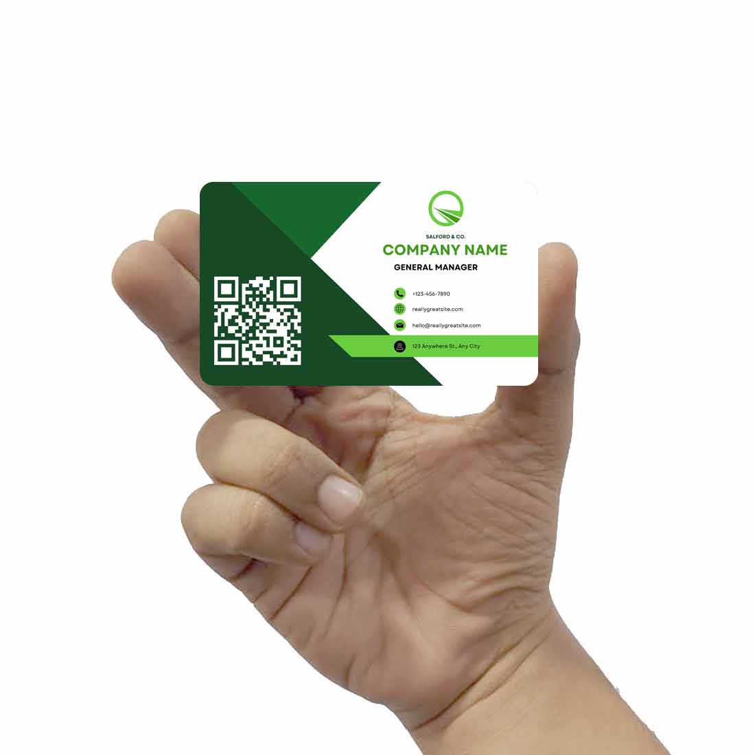 Custom QR Code Card Design Digital Contactless Smart Business Card - Image 2