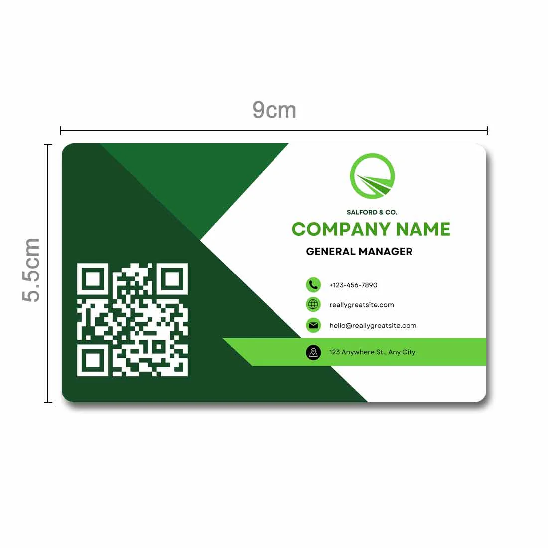 Custom QR Code Card Design Digital Contactless Smart Business Card - Image 4