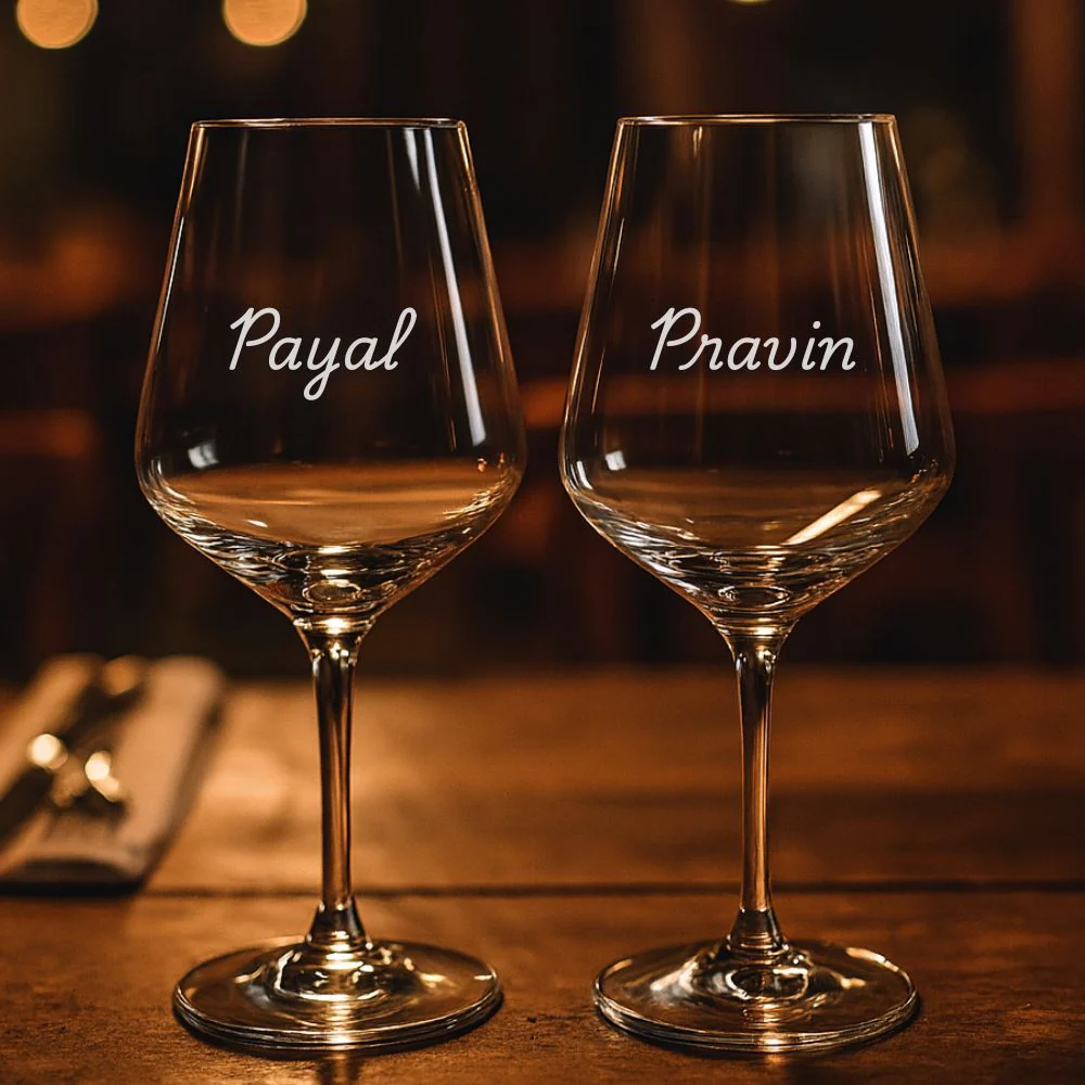 Personalized Wine Glass Premium Edition - Image 2