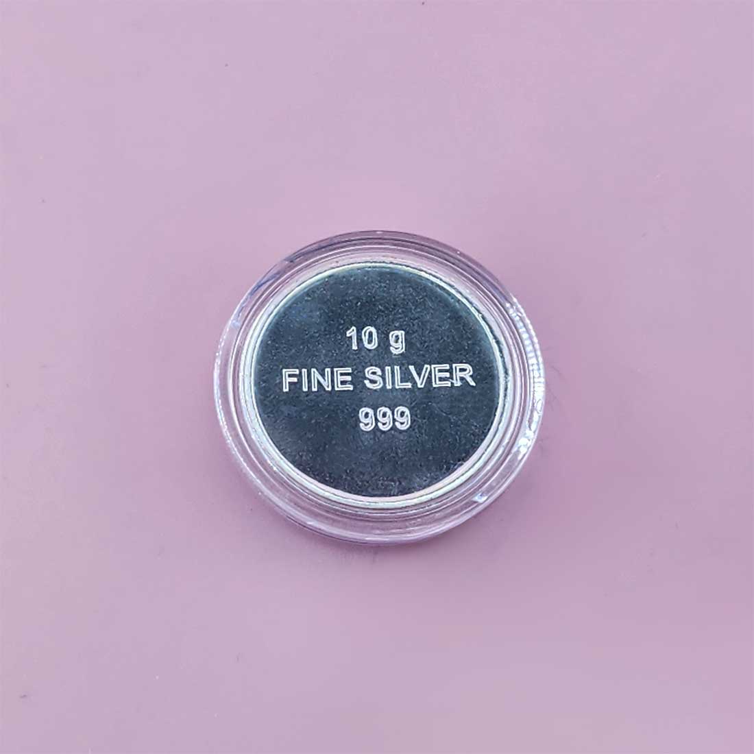 Custom Silver Coin For Diwali Gifts 999.9 Purity 10 Grams - Shubh Deepavali - Image 3
