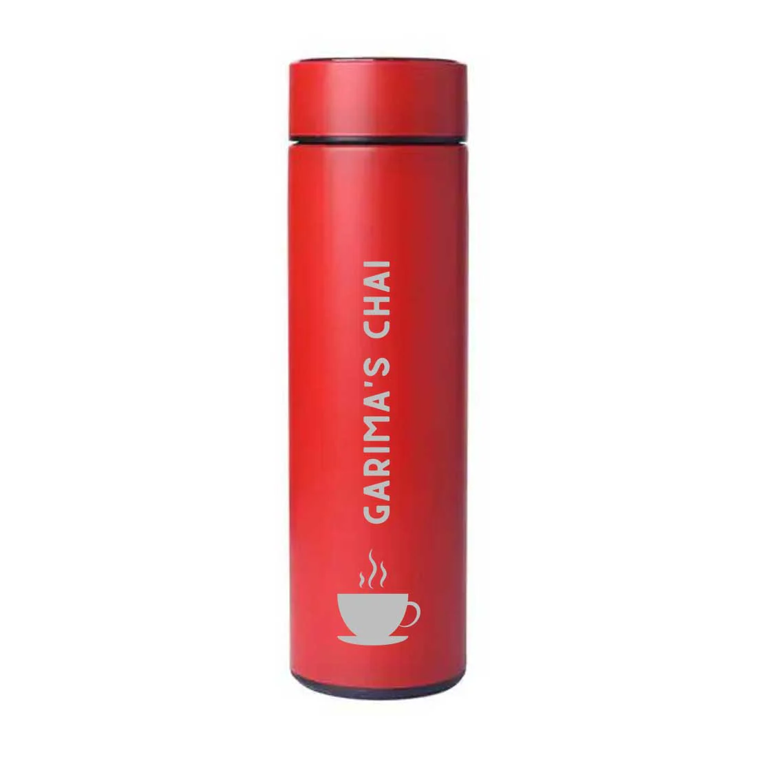 Engraved Custom Thermos Flask Stainless Steel With Temperature Display - Cup - Image 2