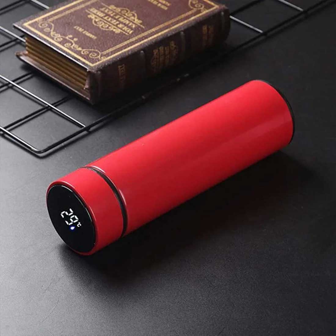Engraved Custom Thermos Flask Stainless Steel With Temperature Display - Cup - Image 3