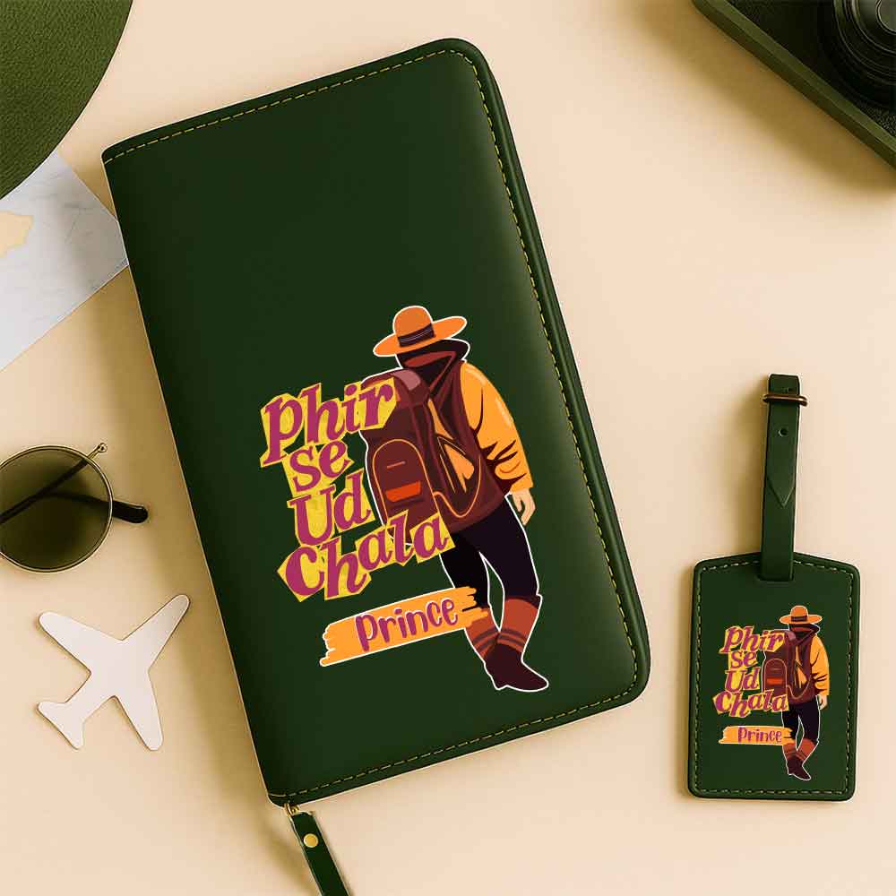 Custom Travel Organizer & Luggage Tag Combo – Personalized Gift for Travelers - Image 2