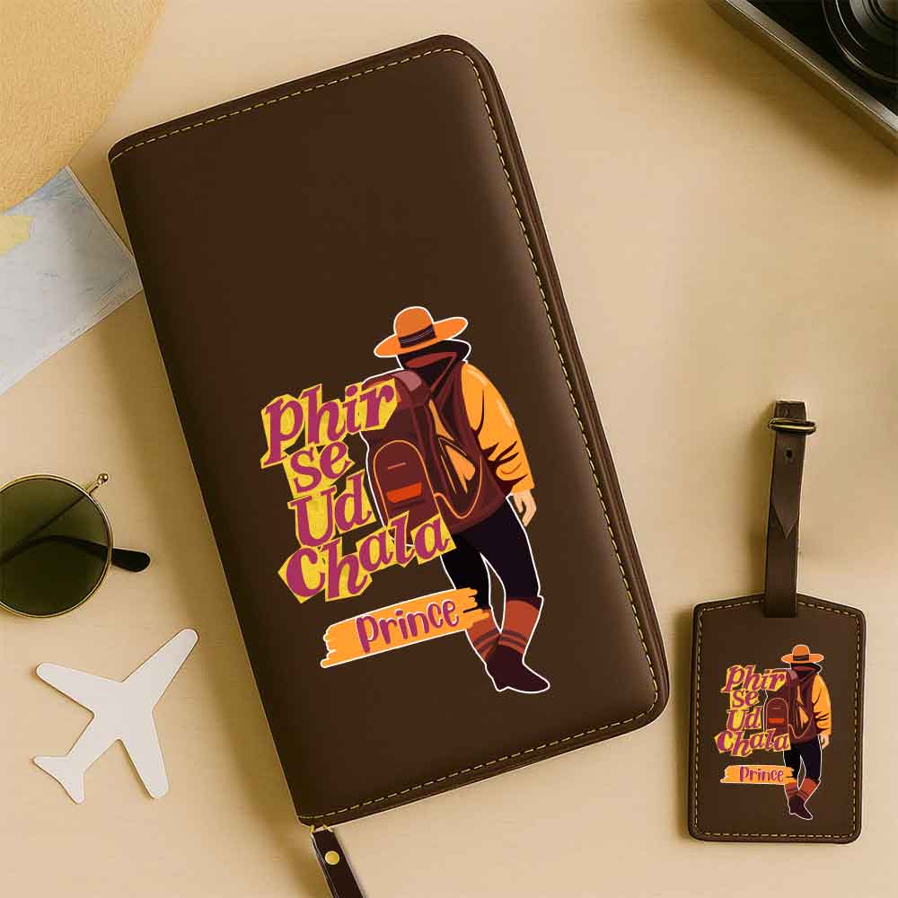 Custom Travel Organizer & Luggage Tag Combo – Personalized Gift for Travelers - Image 8