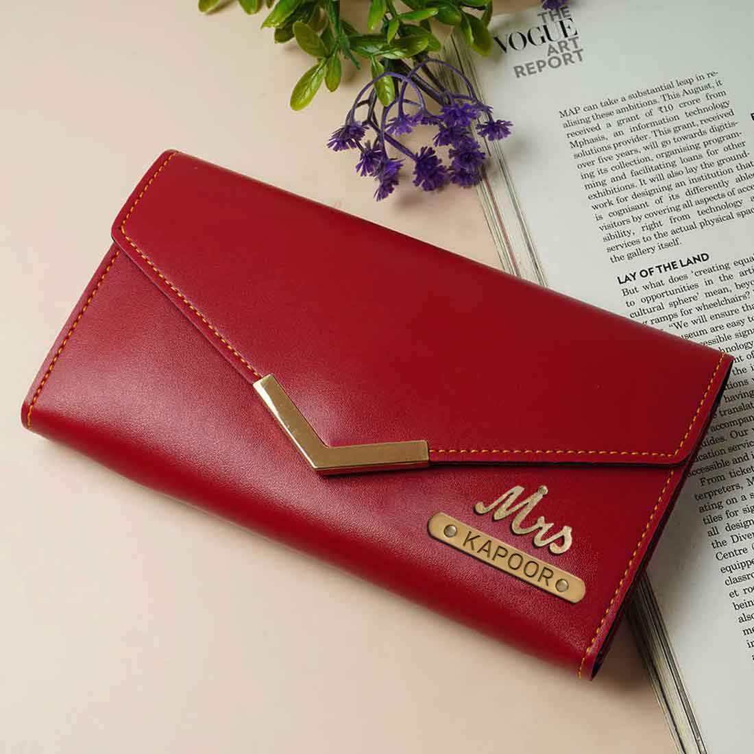 Custom Wallet for Women with Charms-Personalized Clutch for Ladies - Image 12