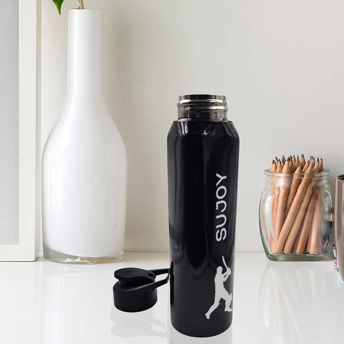 Custom Water Bottle with Engraving of Name, Initials, Monogram and Logo - Image 3
