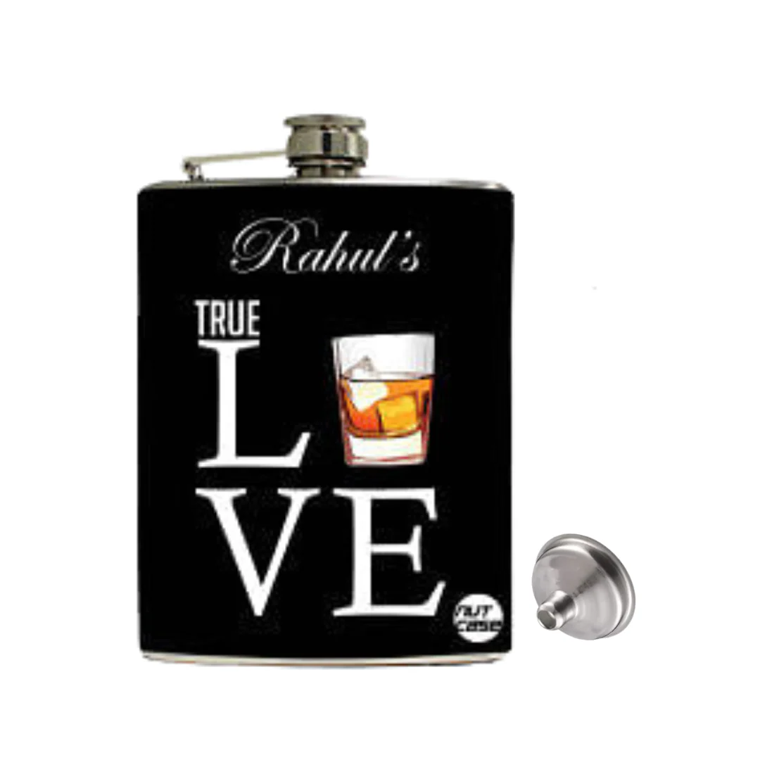 New Customized Hip Flask - Add Your Name - Image 3