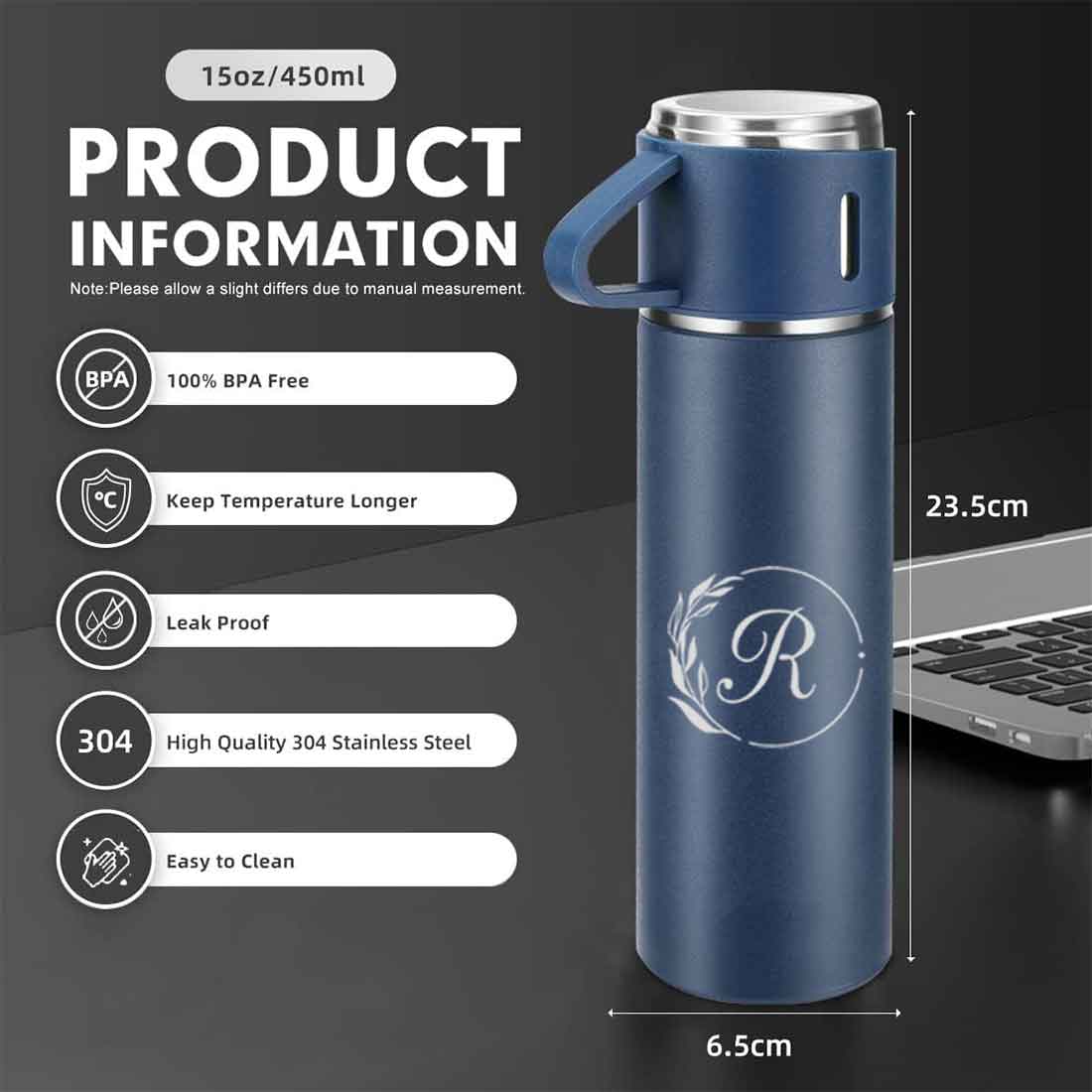 Customised Thermos Bottle With Cups Set for Travel Outdoor - Image 37