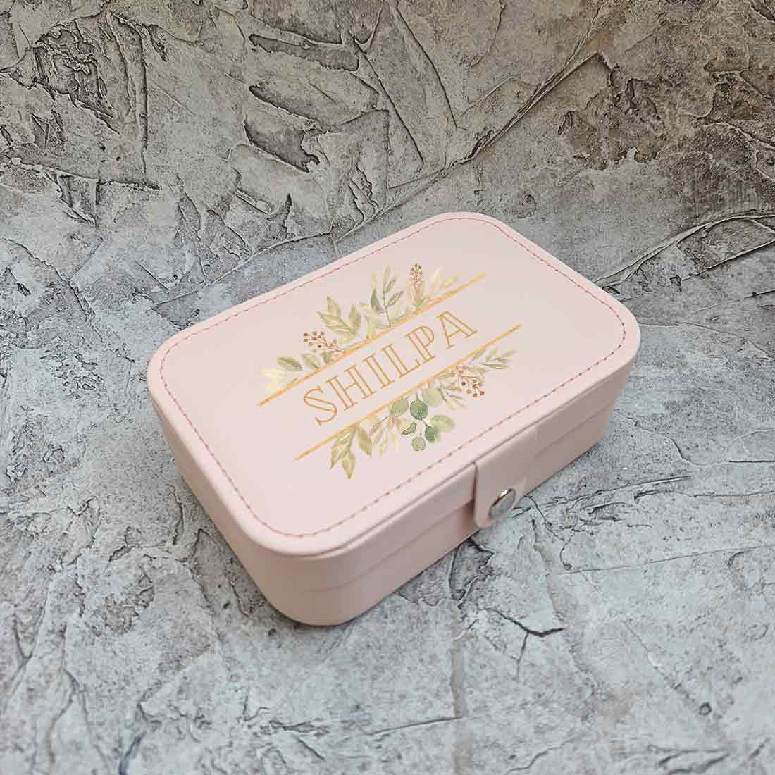 Customised Valentine’s Day Gifts-Personalized Gift Box with Custom Ladies Clutch and Jewellery box - Image 11