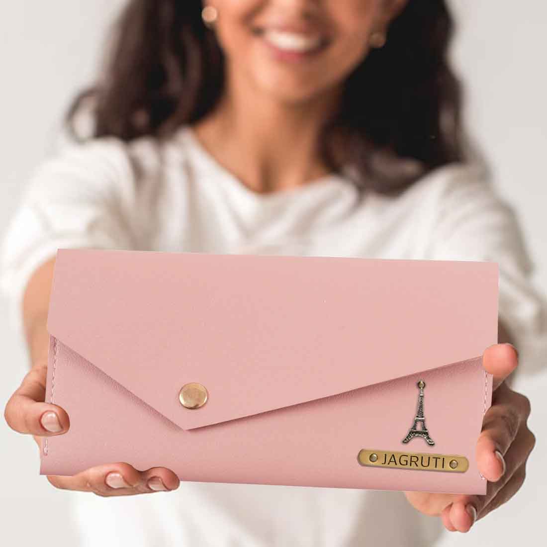 Customised Valentine’s Day Gifts-Personalized Gift Box with Custom Ladies Clutch and Jewellery box - Image 4