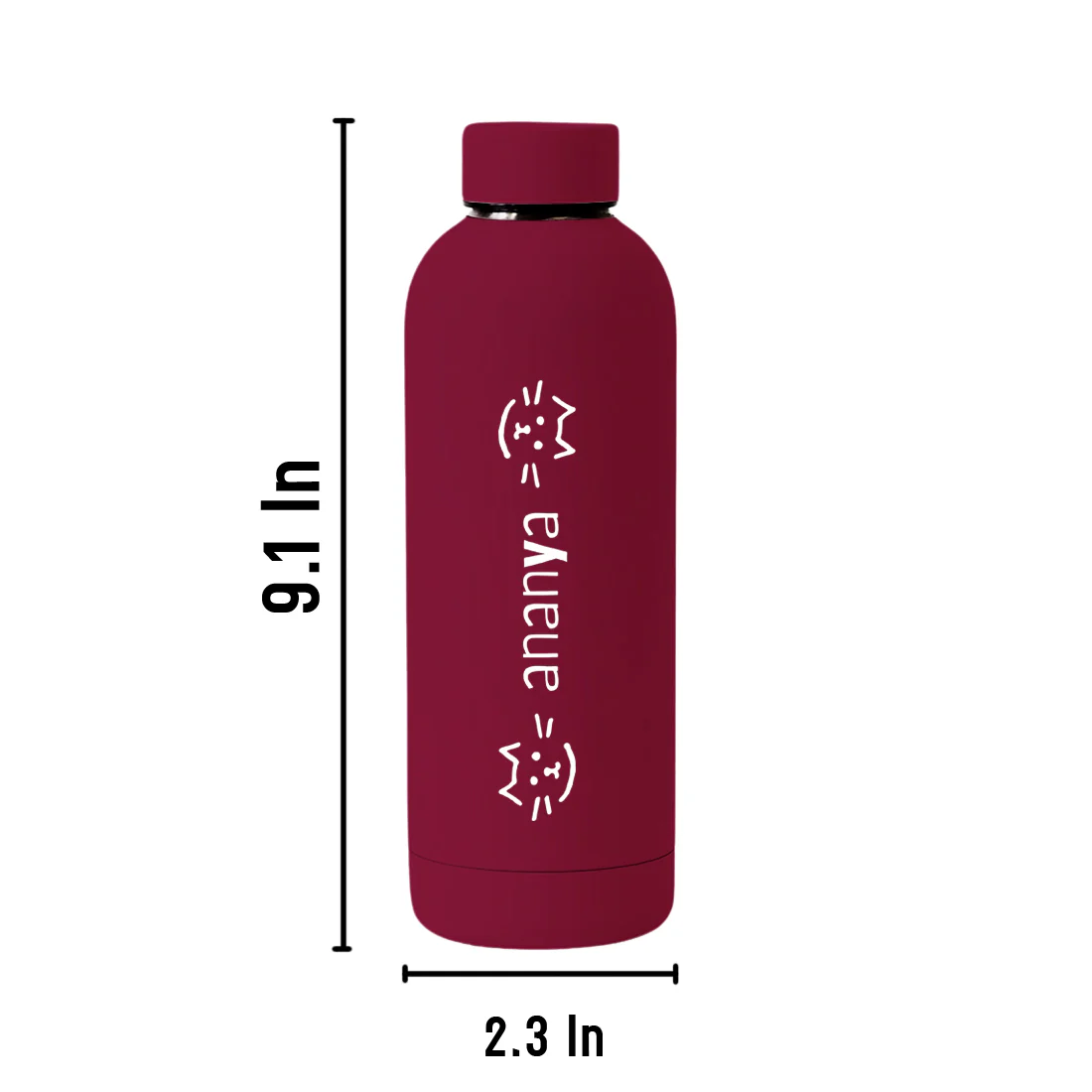 Personalized Children's Stainless Steel Water Bottle – 500ml Double Insulated, BPA-Free, Leakproof Thermos for School, Travel & Home - Image 5