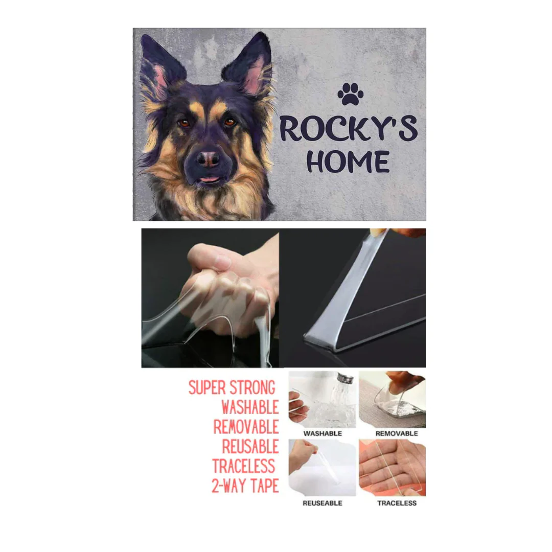 Personalized Beware of German Shepherd Sign - Image 4
