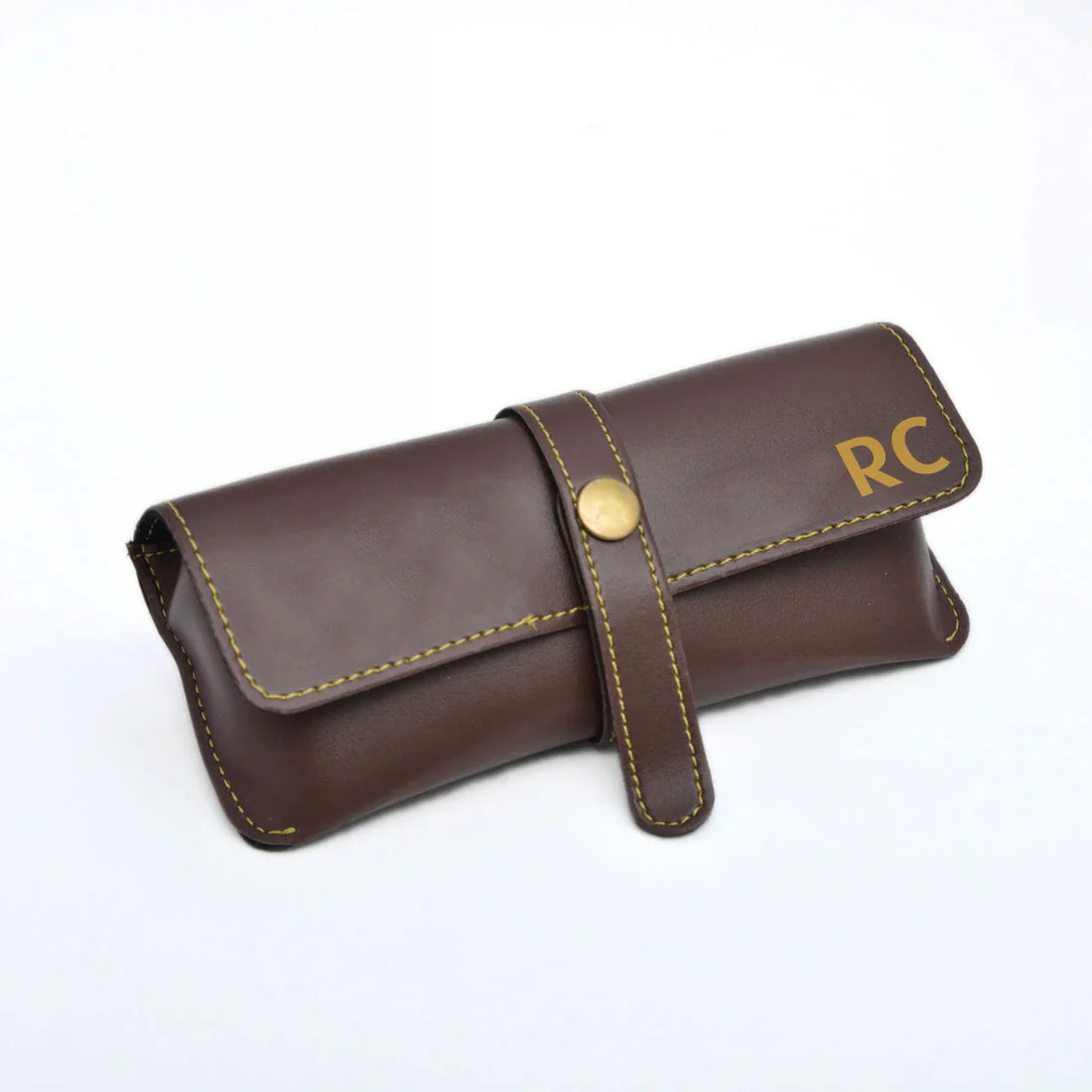 Personalised Sunglasses Case Cover for Spectacle Frame & Sunglass - Premium Vegan Leather - Image 4