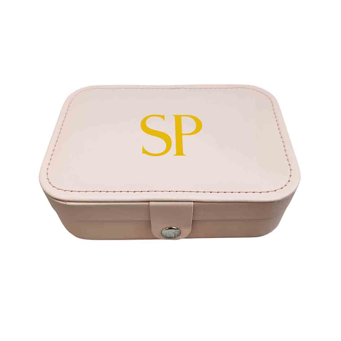 Customized Jewellery Box Girls Travel Storage Case for Rings Earrings and Pendants - Image 6
