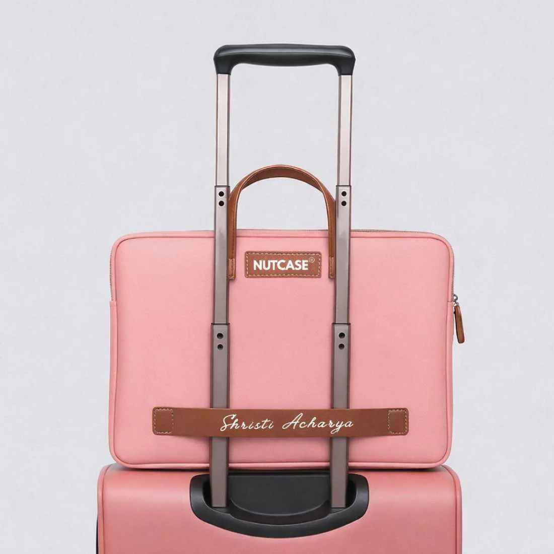 Customized Laptop Bag for Women - Duo Tone Premium Laptop Carry Bag for up to 15” Laptops - Image 2
