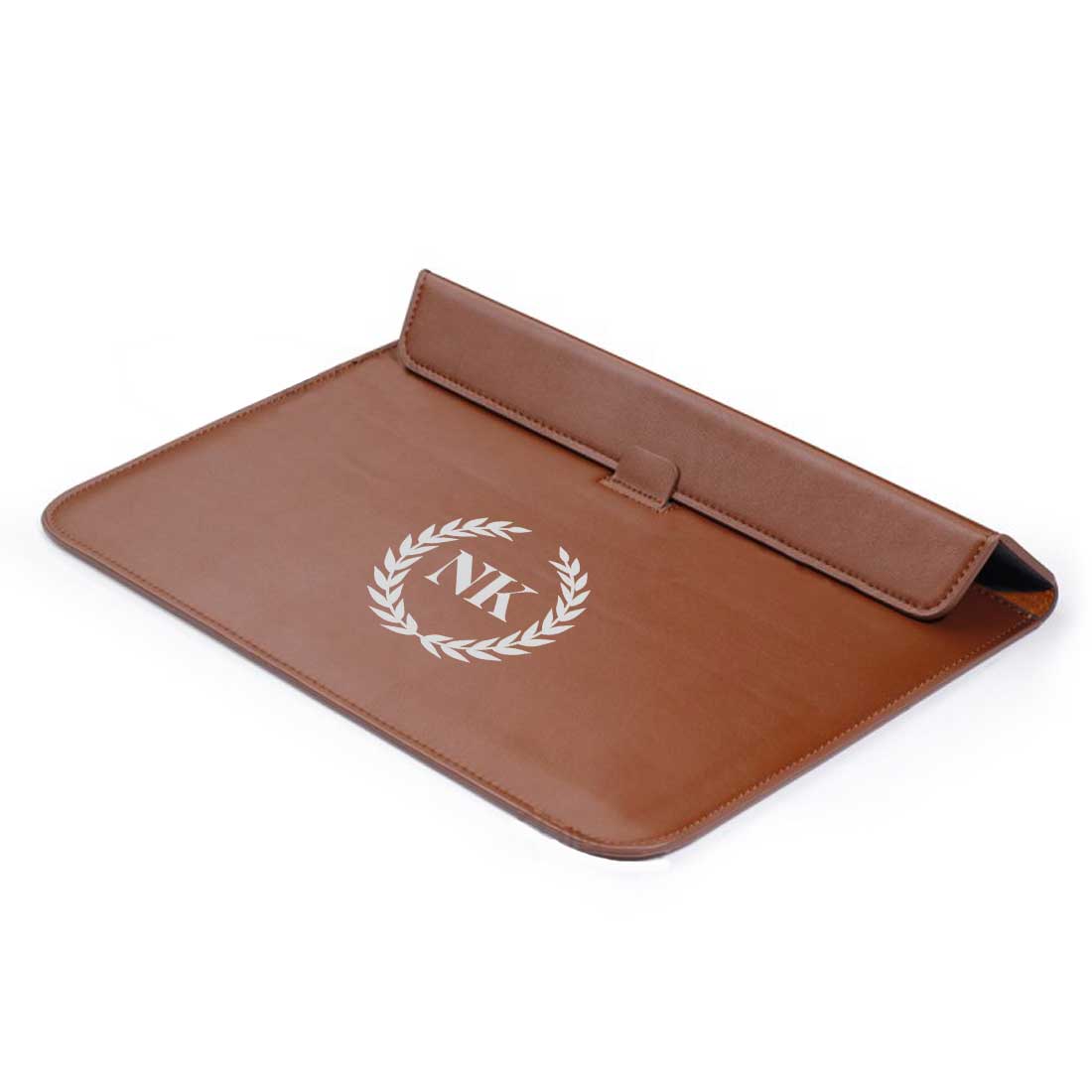 Customized Laptop Sleeve With Name - Add Your Initial Leaves - Image 5