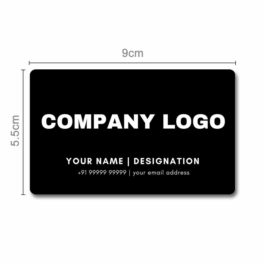 Metal Customized Engraving NFC Business Cards - Add Logo ( For Android Phones Only) - Image 4