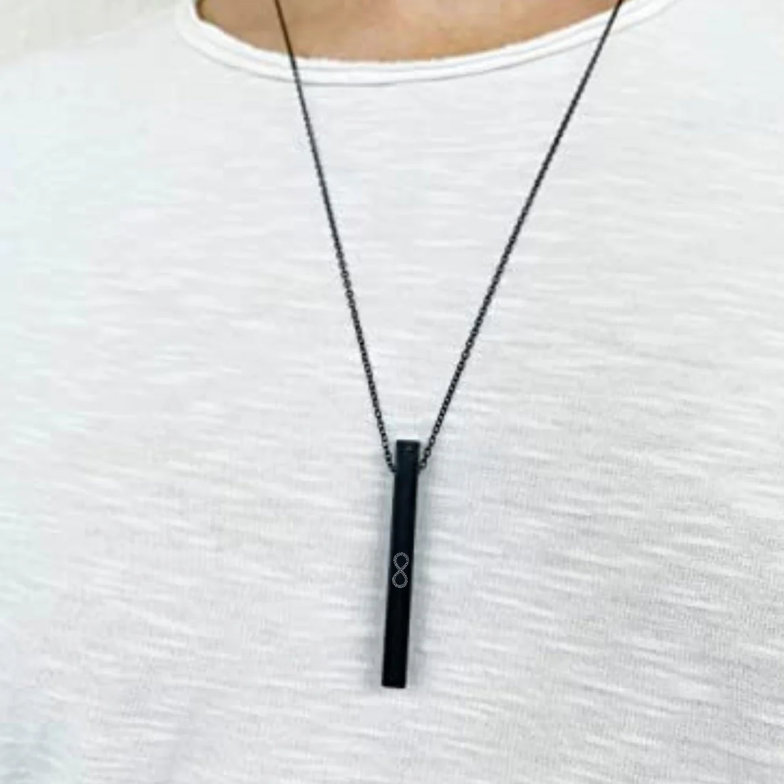 Customized Engraved Pendant With Chain Personalized Jewellery for Her - Infinity - Image 10