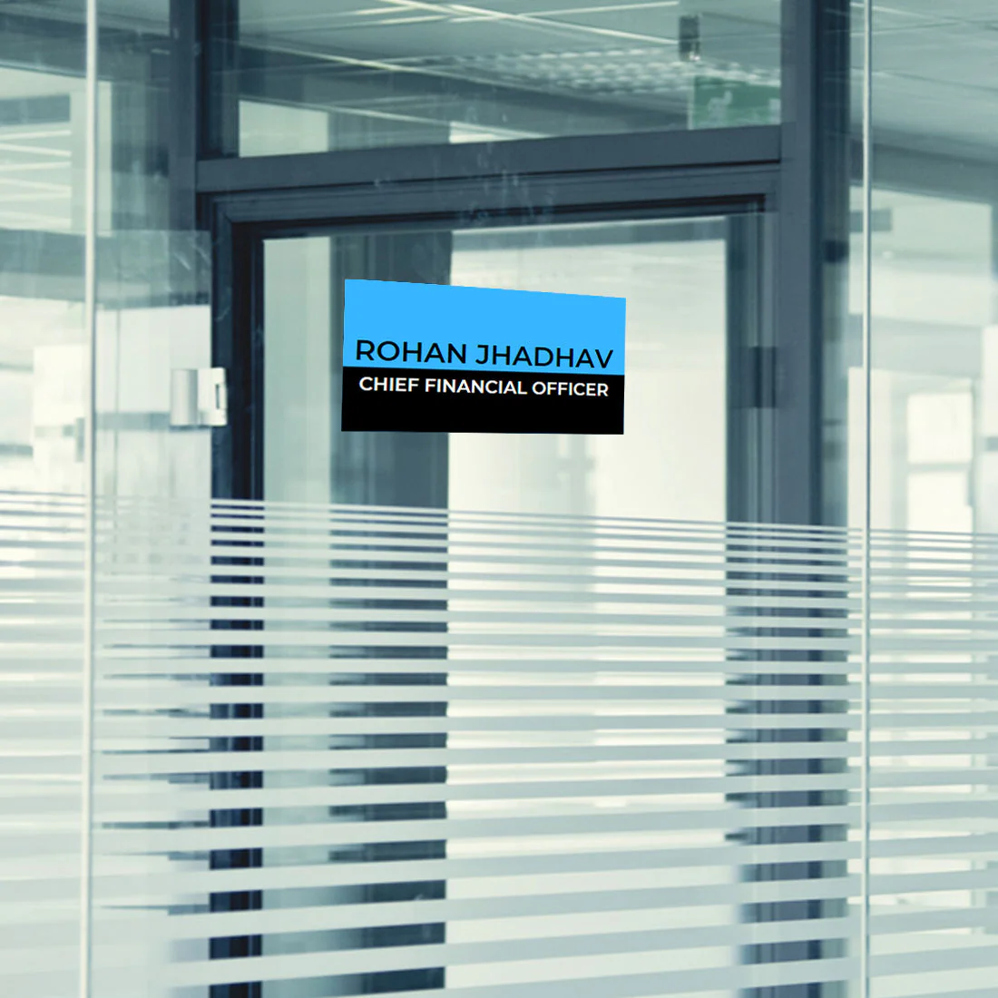 Personalized Office Door Name Plates Stylish Signs for Workspace - Finalcial - Image 3