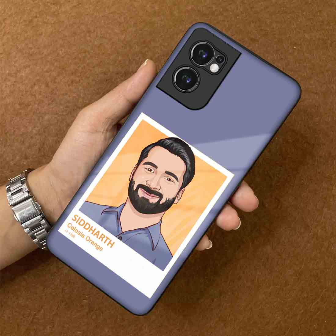 Oneplus Nord CE 2 Mobile Cover with Photo Customized One plus Cases  - Cartoonify From Photo - Image 3