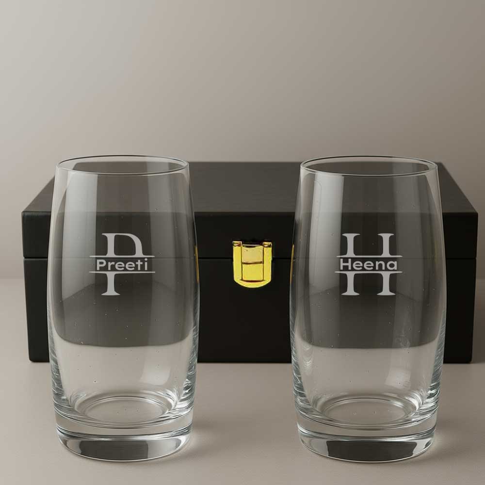 Customized Tall Glasses for Cocktails – Engraved Premium Glass for Water, Juice - Image 6