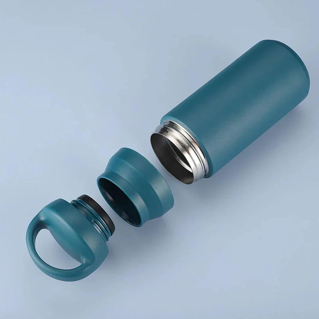 Customized Thermos Vacuum Bottle - Stainless Steel Black Water Bottle 500ml - Image 11