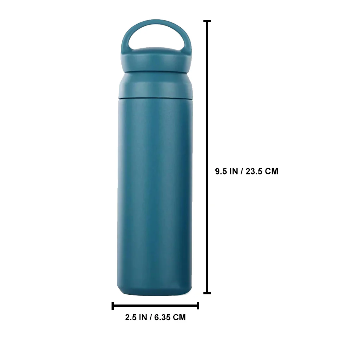 Customized Thermos Vacuum Bottle - Stainless Steel Black Water Bottle 500ml - Image 15