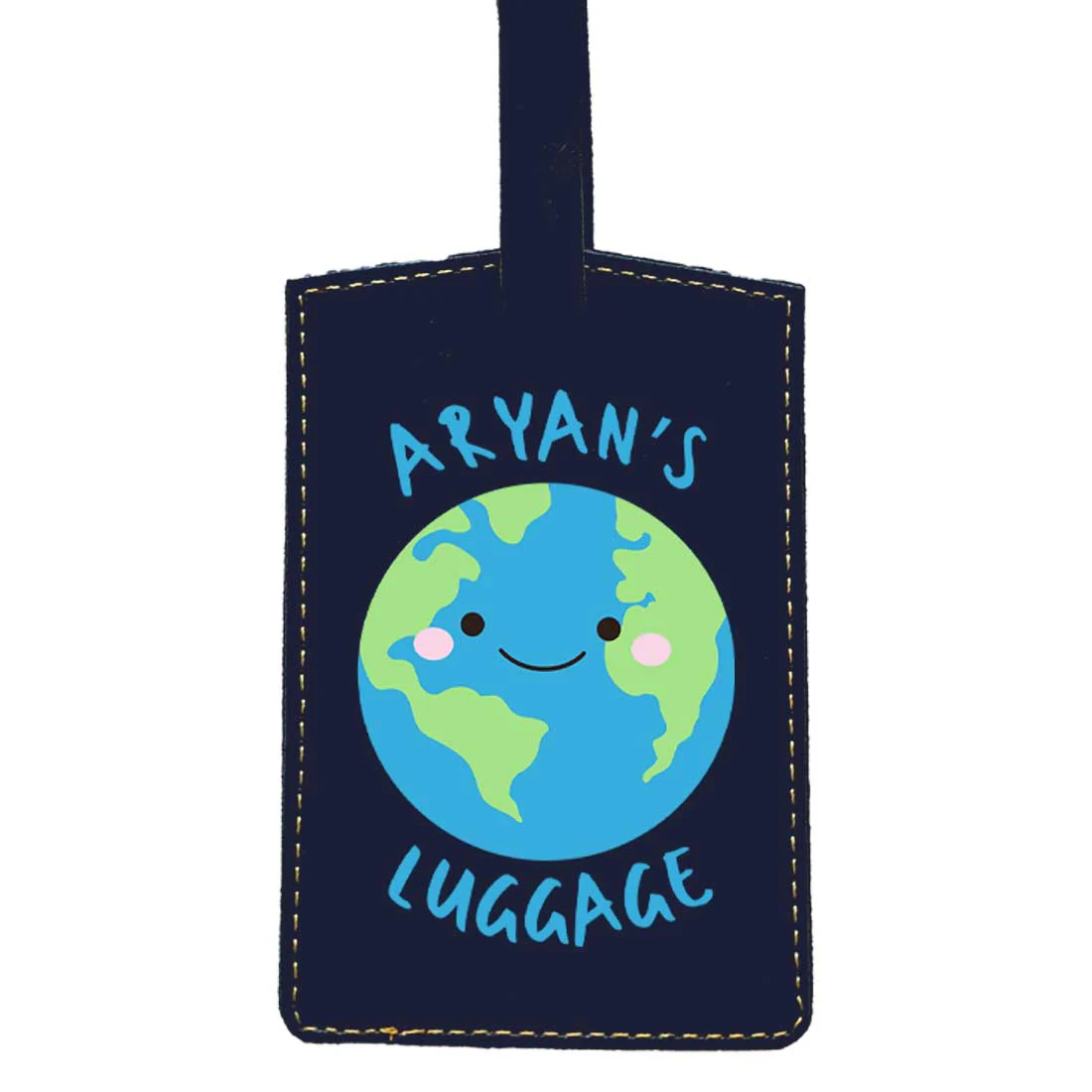 Customized Travel Tag for Kids with Name PU Leather Tags - Image 11