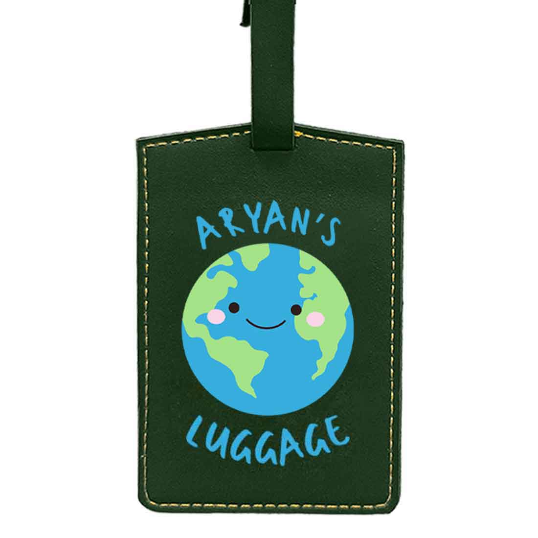 Customized Travel Tag for Kids with Name PU Leather Tags - Image 17