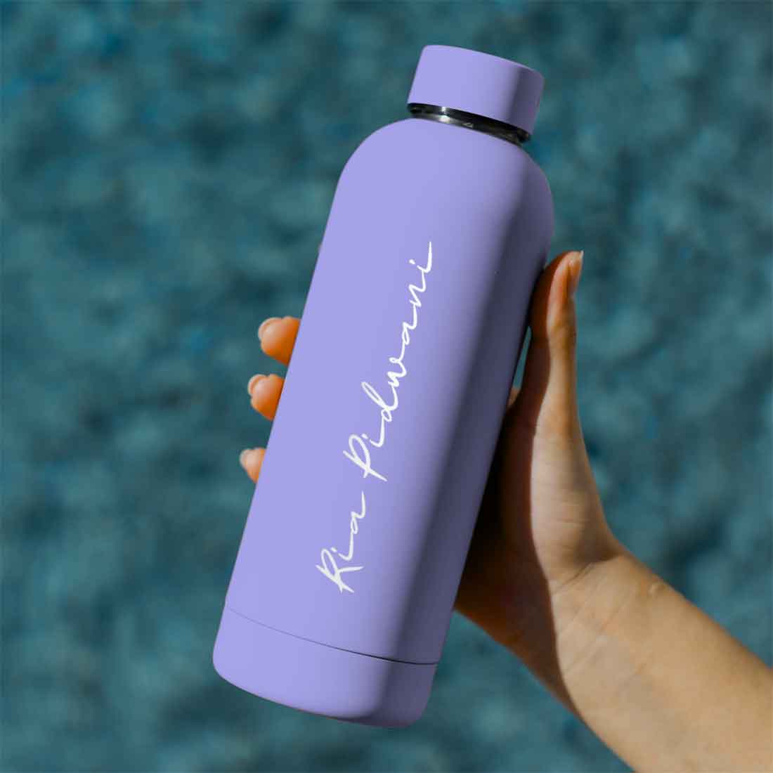 Customized Water Bottles with Names Stainless Steel Double Insulated Water Bottles for Travel Office Gym Home - BPA Free, Leakproof - Image 12