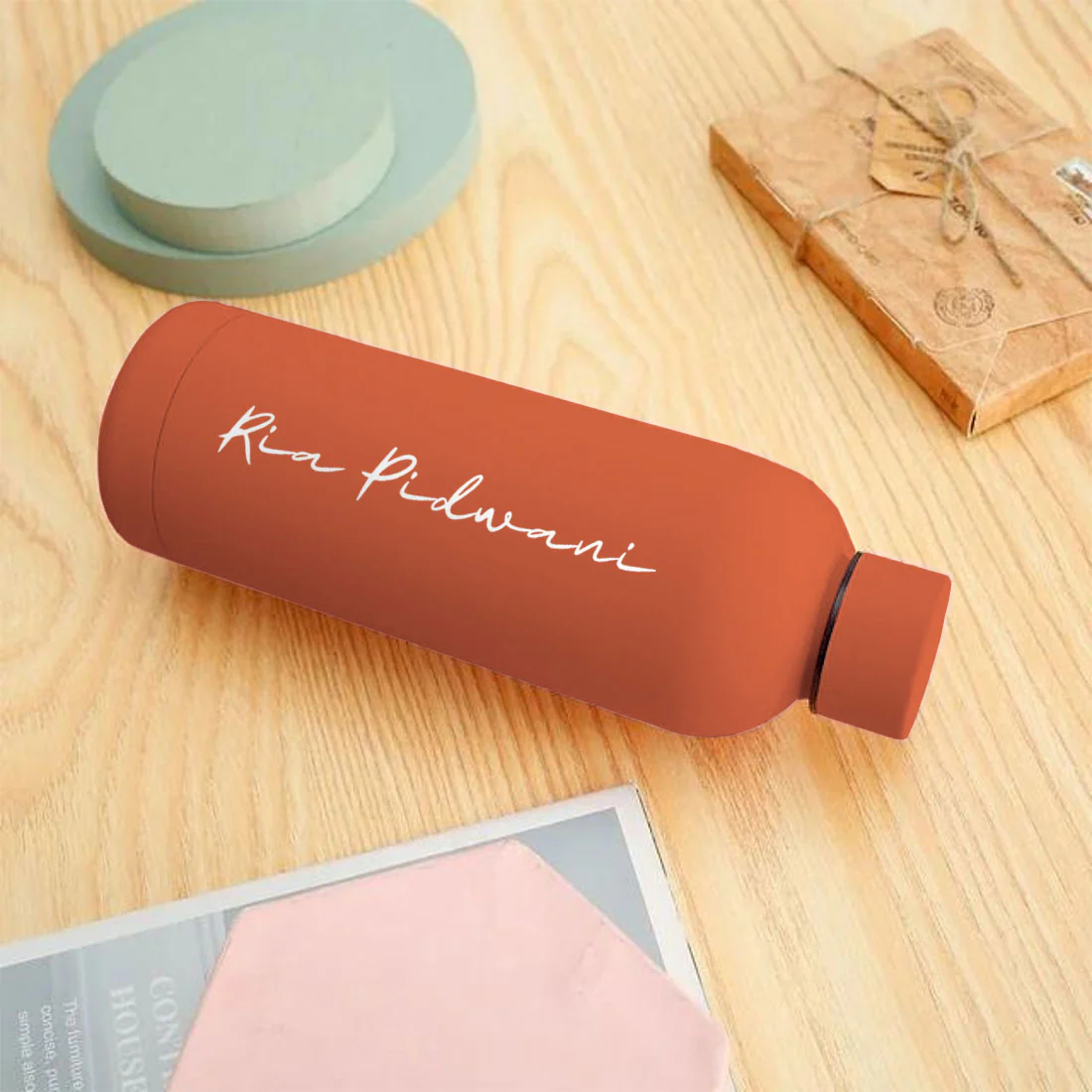 Customized Water Bottles with Names Stainless Steel Double Insulated Water Bottles for Travel Office Gym Home - BPA Free, Leakproof - Image 27