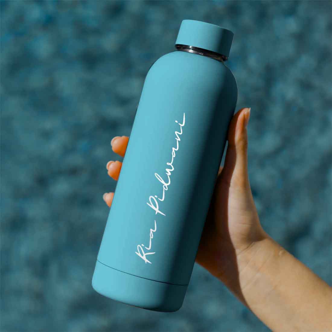 Customized Water Bottles with Names Stainless Steel Double Insulated Water Bottles for Travel Office Gym Home - BPA Free, Leakproof - Image 4