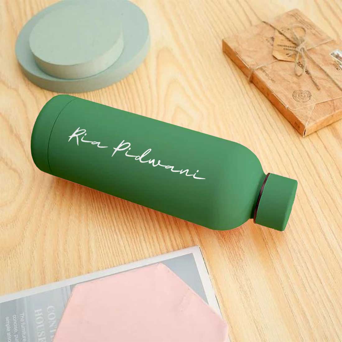 Customized Water Bottles with Names Stainless Steel Double Insulated Water Bottles for Travel Office Gym Home - BPA Free, Leakproof - Image 42