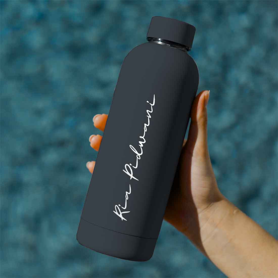 Customized Water Bottles with Names Stainless Steel Double Insulated Water Bottles for Travel Office Gym Home - BPA Free, Leakproof - Image 5