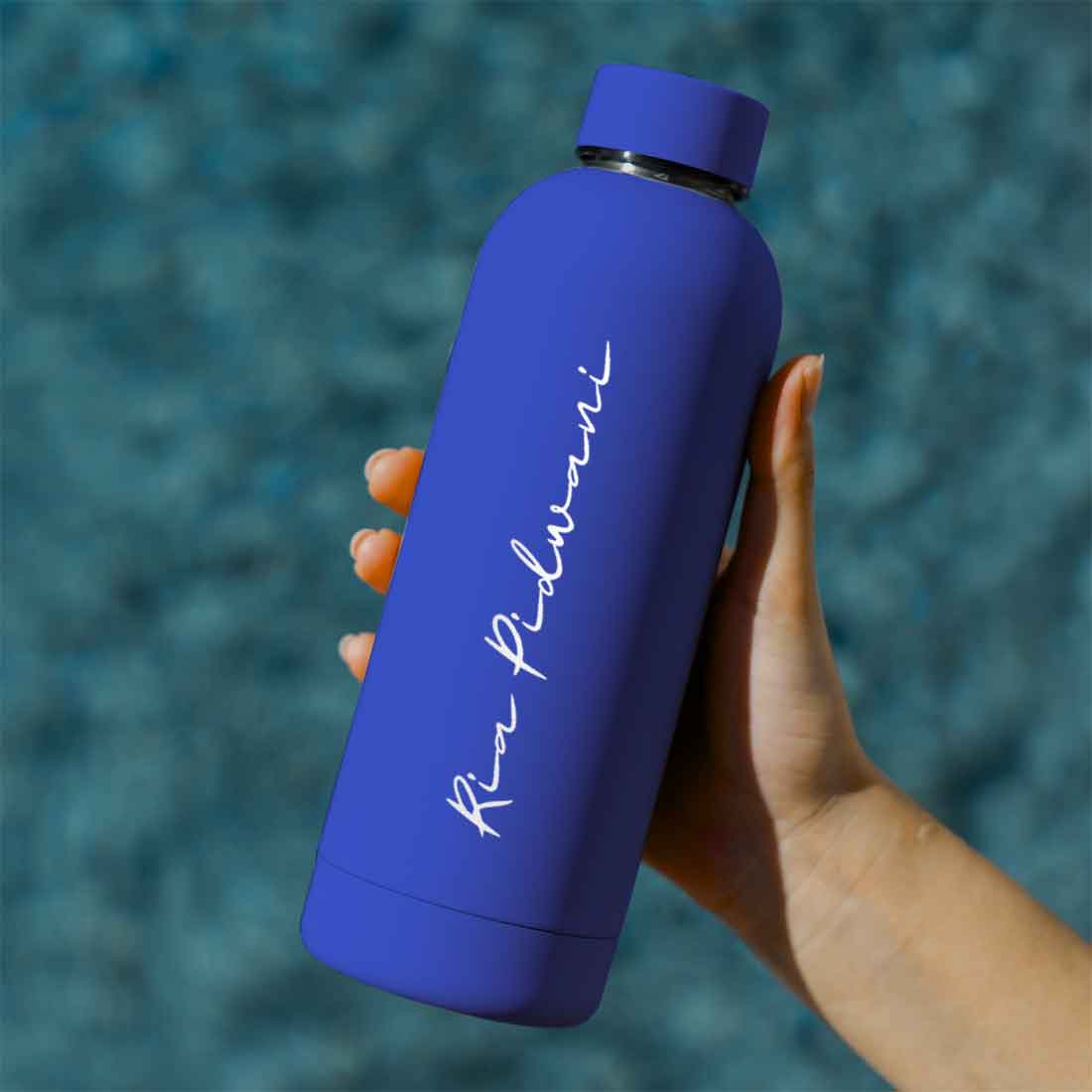 Customized Water Bottles with Names Stainless Steel Double Insulated Water Bottles for Travel Office Gym Home - BPA Free, Leakproof - Image 6