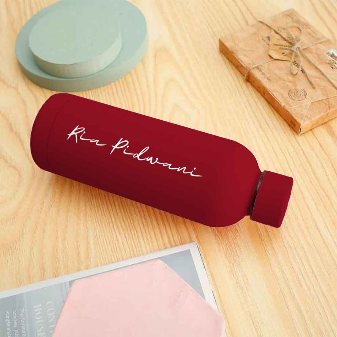 Customized Water Bottles with Names Stainless Steel Double Insulated Water Bottles for Travel Office Gym Home - BPA Free, Leakproof - Image 68