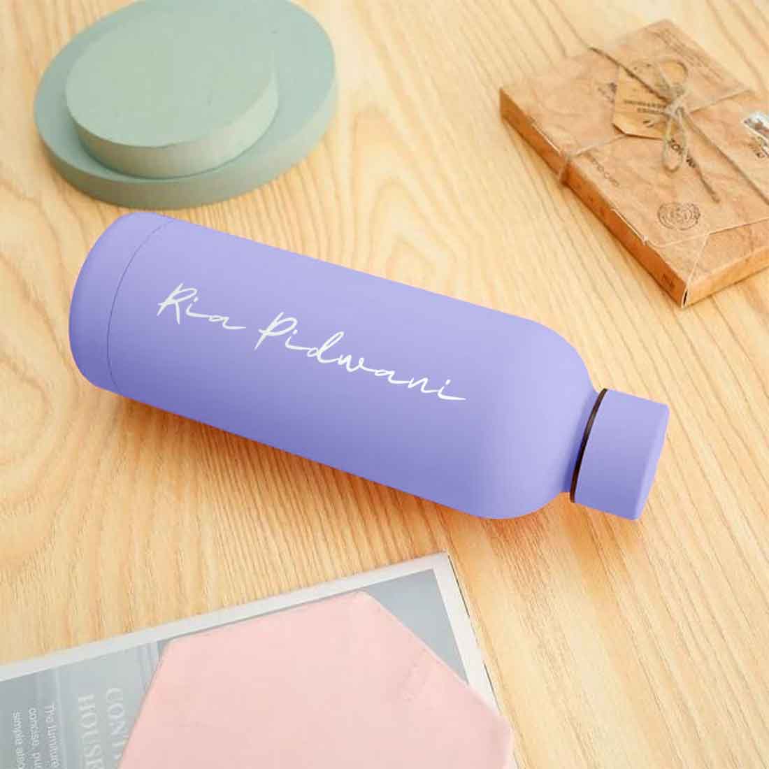 Customized Water Bottles with Names Stainless Steel Double Insulated Water Bottles for Travel Office Gym Home - BPA Free, Leakproof - Image 70