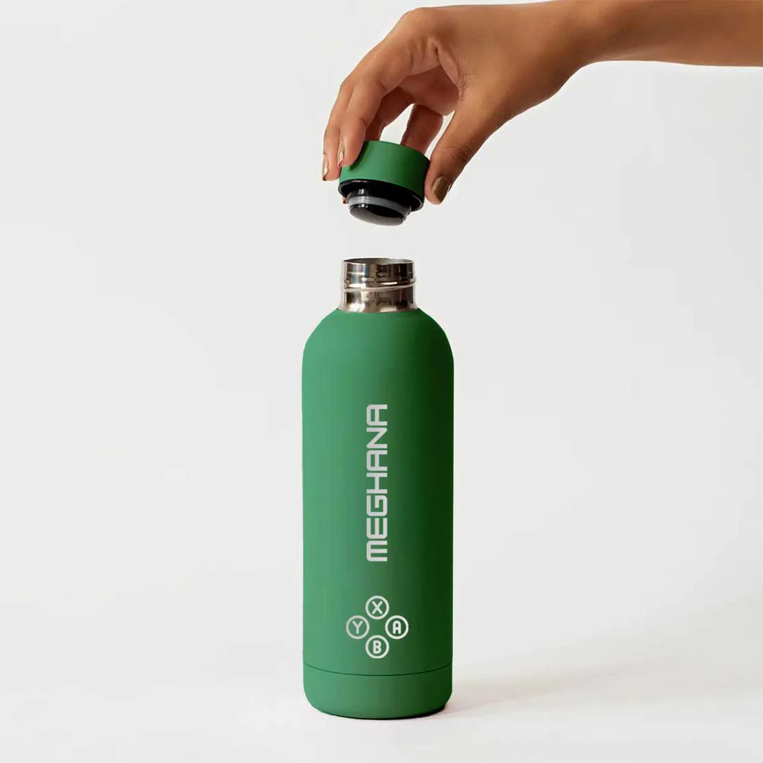 Customized Insulated Water Bottle 500ML Stainless Steel for Travel Office Gym Home - BPA Free, Leakproof - Image 44