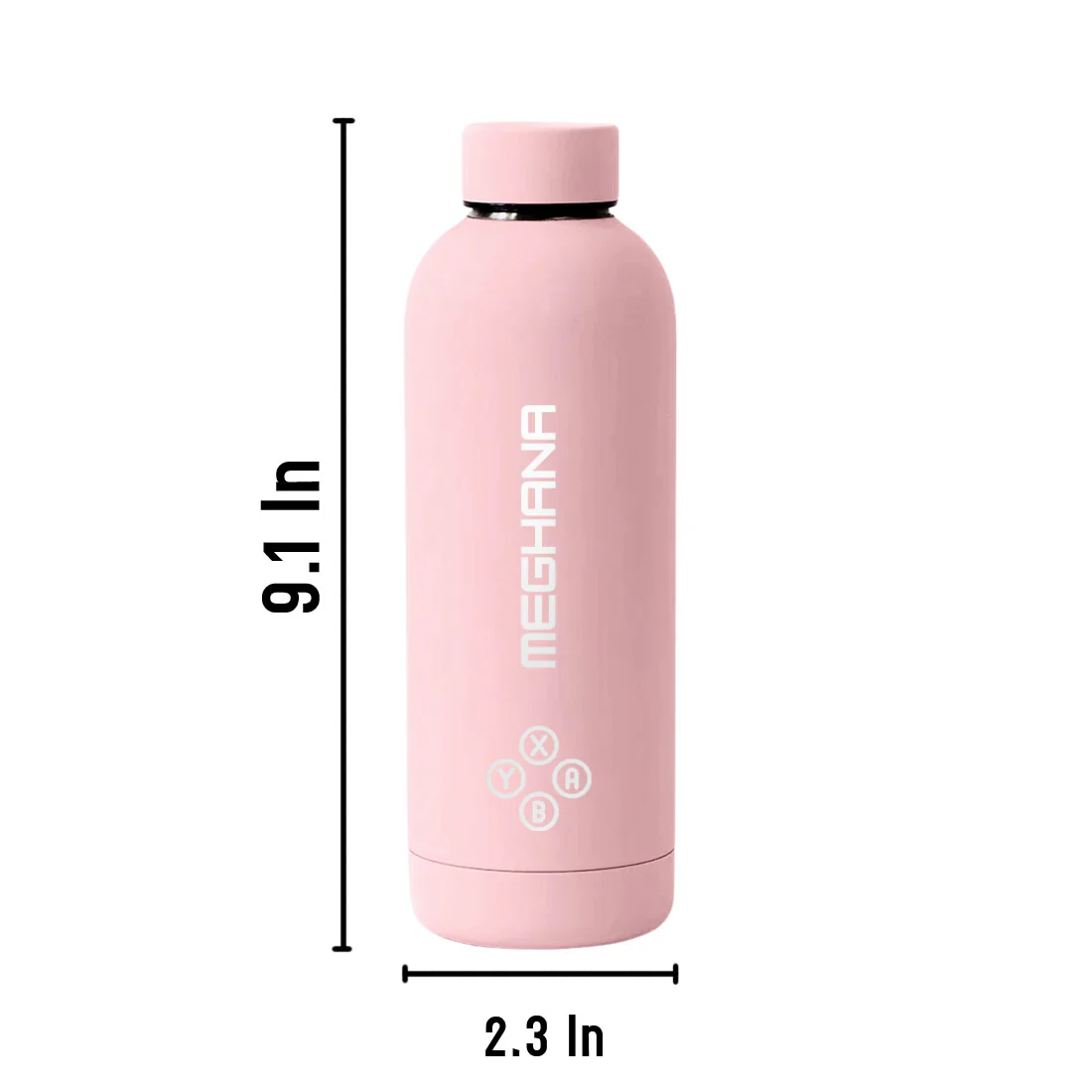Customized Insulated Water Bottle 500ML Stainless Steel for Travel Office Gym Home - BPA Free, Leakproof - Image 64