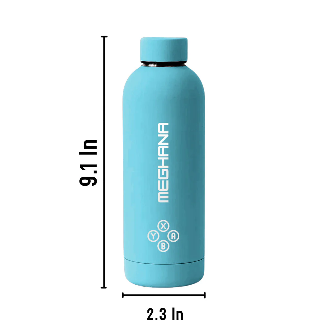 Customized Insulated Water Bottle 500ML Stainless Steel for Travel Office Gym Home - BPA Free, Leakproof - Image 76
