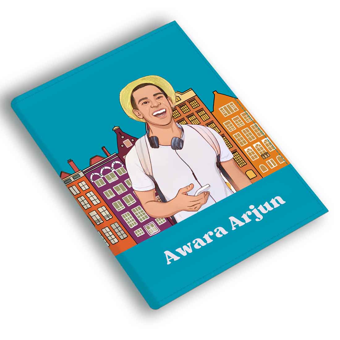 Cute Customized Passport Cover - Caricature Photo on Passport Holder - Image 4