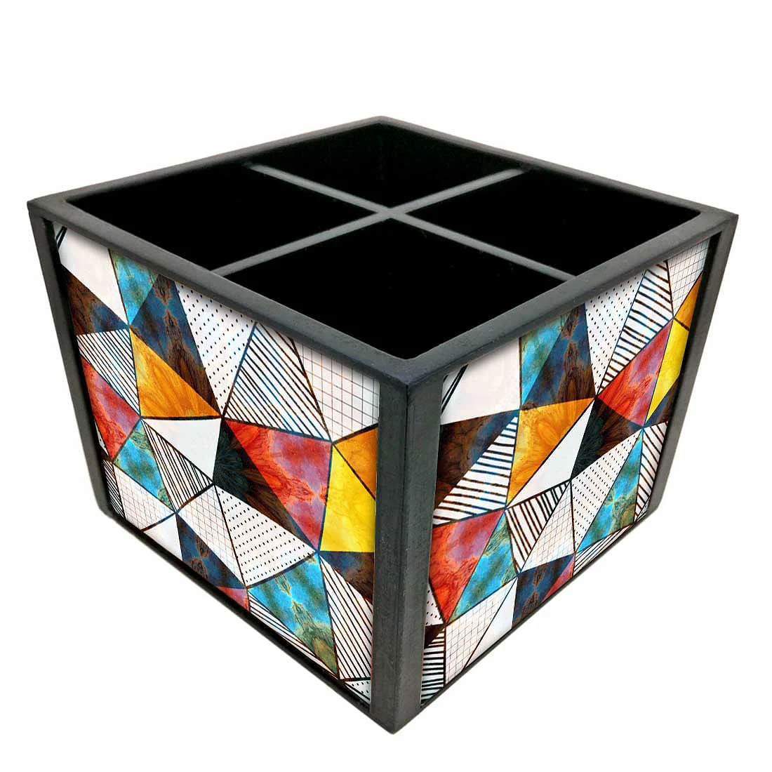 Latest Fork Knife&Spoon Holder - Colorful Diamonds - Image 3