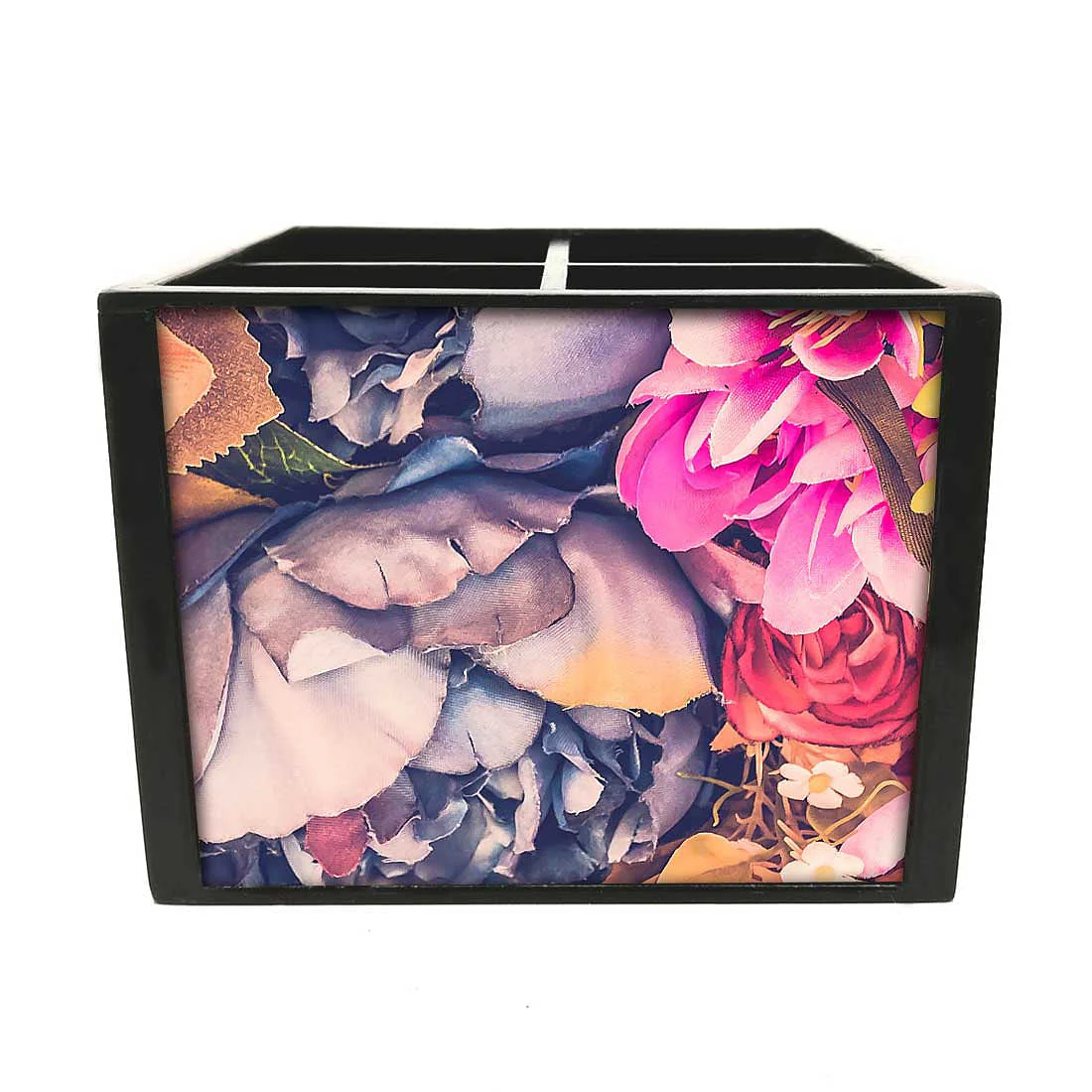 Watercolor FlowerCutlery Holder Stand Silverware Caddy Organizer - Image 5