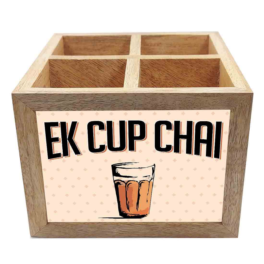 Knife and Spoon Holder for Dining Table Organizer - Ek Cup Chai - Image 3