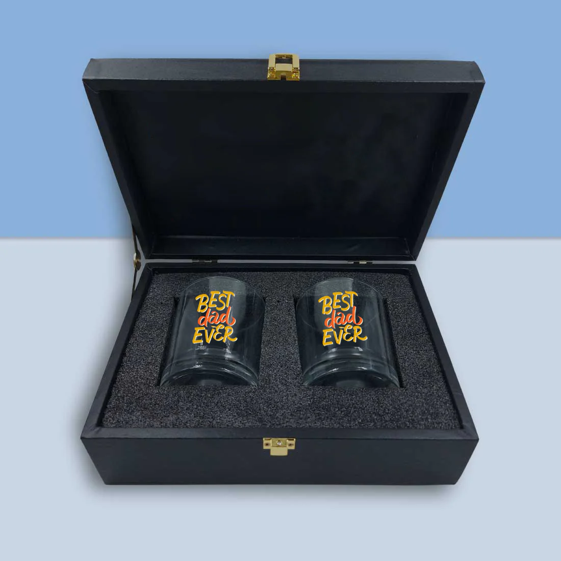 Dad Father’s Day Gifts – Set of 2 Whiskey Glasses – Unique Gift for Him - Image 2